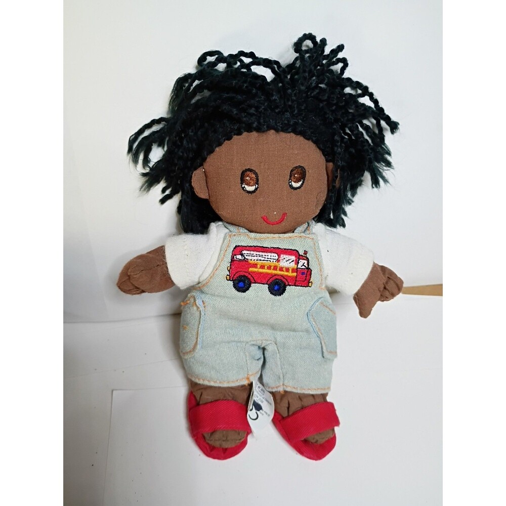 Vintage Save The Children Doll 1999 Stephane In Overalls